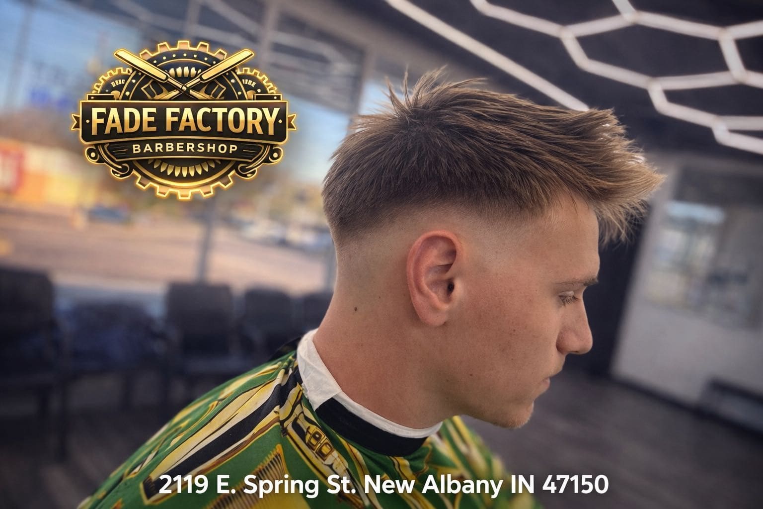 Haircut 1 at Fade Factory Barbershop